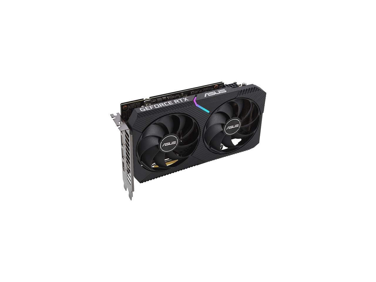 ASUS Dual GeForce RTX 3060 12GB GDDR6 PCI Express 4.0 Video Card DUAL-RTX3060-12G