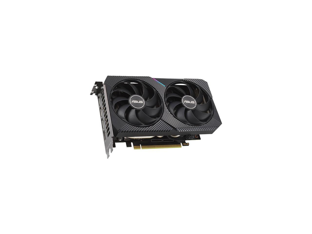 ASUS Dual GeForce RTX 3060 12GB GDDR6 PCI Express 4.0 Video Card DUAL-RTX3060-12G