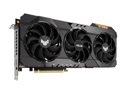 ASUS TUF Gaming GeForce RTX 3080 Ti OC Edition Graphics Card (PCIe 4.0, 12GB GDDR6X, HDMI 2.1, DisplayPort 1.4a, Dual Ball Fan Bearings, Military-grade Certification, GPU Tweak II), TUF-RTX3080TI-O12G-GAMING