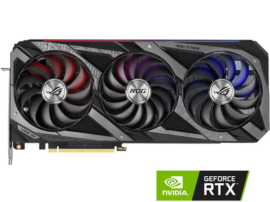 ASUS ROG Strix GeForce RTX 3070 Ti 8GB GDDR6X PCI Express 4.0 x16 Video Card ROG-STRIX-RTX3070TI-O8G-GAMING