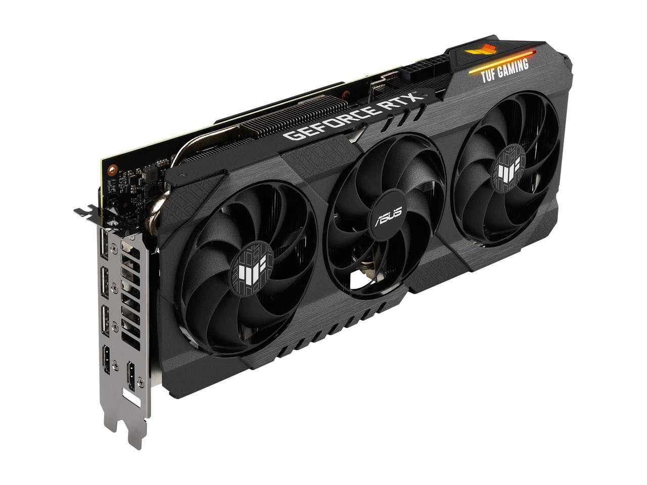 ASUS TUF Gaming GeForce RTX 3070 Ti 8GB GDDR6X PCI Express 4.0 x16 Video Card TUF-RTX3070TI-O8G-GAMING