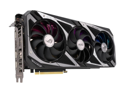 ASUS ROG Strix GeForce RTX 3060 12GB GDDR6 PCI Express 4.0 x16 Video Card ROG-STRIX-RTX3060-O12G-V2-GAMING