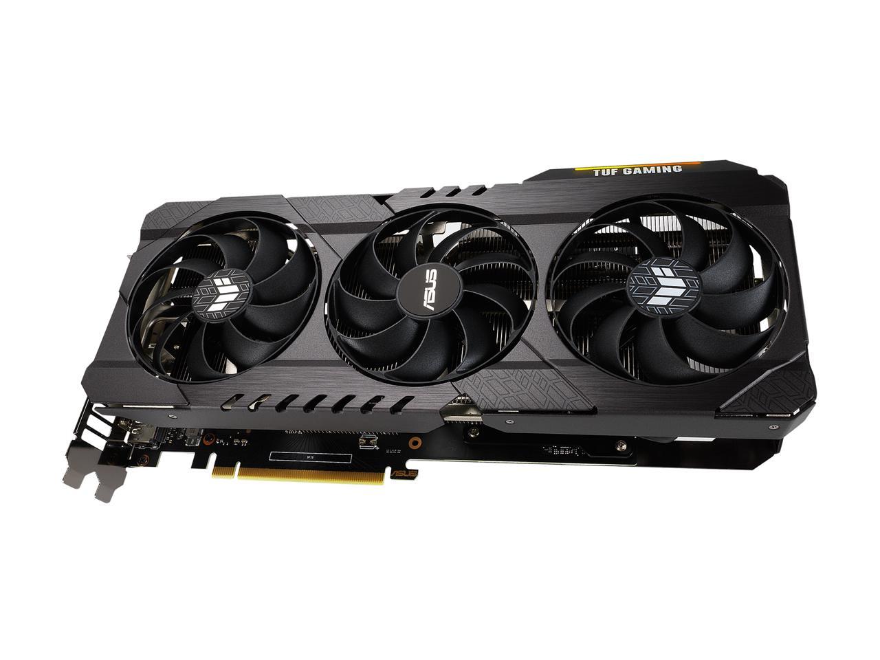 ASUS TUF Gaming GeForce RTX 3060 12GB GDDR6 PCI Express 4.0 x16 Video Card TUF-RTX3060-O12G-V2-GAMING