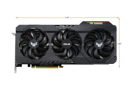ASUS TUF Gaming GeForce RTX 3060 12GB GDDR6 PCI Express 4.0 Video Card TUF-RTX3060-O12G-V2-GAMING