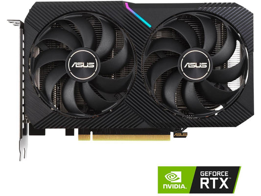 ASUS Dual GeForce RTX 3060 12GB GDDR6 PCI Express 4.0 x16 Video Card DUAL-RTX3060-O12G-V2