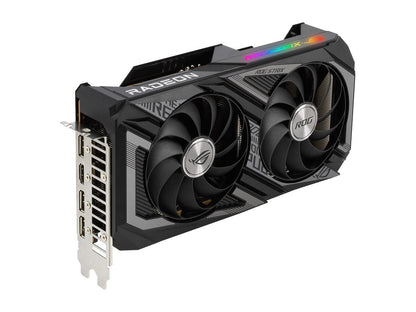 ASUS ROG STRIX Radeon RX 6600 XT 8GB GDDR6 PCI Express 4.0 CrossFireX Support ATX Video Card ROG-STRIX-RX6600XT-O8G-GAMING