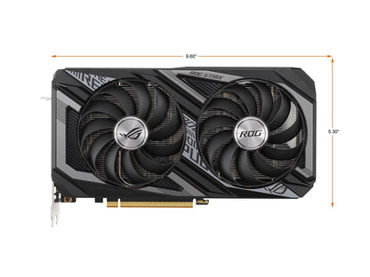 ASUS ROG STRIX Radeon RX 6600 XT 8GB GDDR6 PCI Express 4.0 CrossFireX Support ATX Video Card ROG-STRIX-RX6600XT-O8G-GAMING