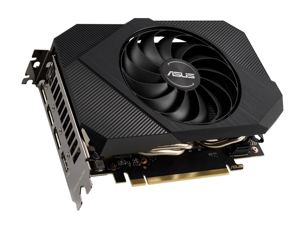 ASUS Phoenix NVIDIA GeForce RTX 3060 V2 Gaming Graphics Card (PCIe 4.0, 12GB GDDR6, HDMI 2.1, DisplayPort 1.4a, Axial-tech Fan Design, Protective Backplate, Dual Ball Fan Bearings, Auto-Extreme) PH-RTX3060-12G-V2