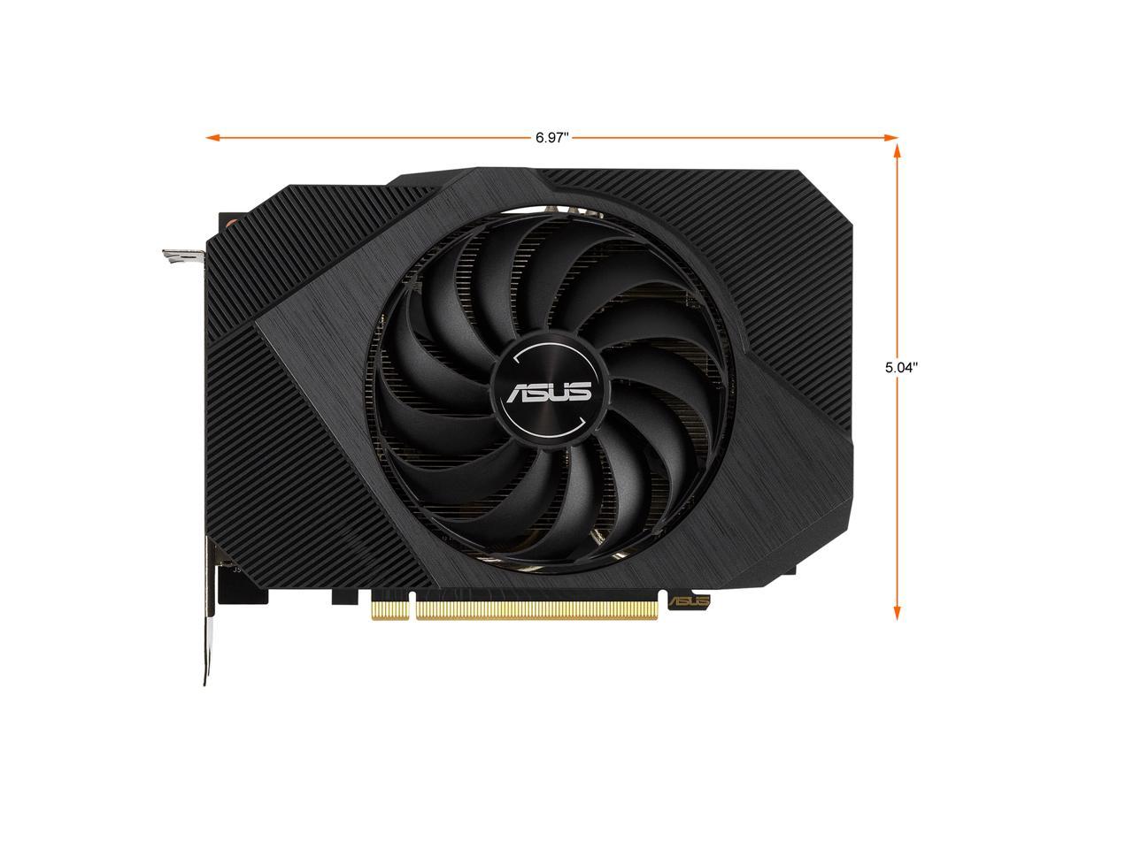 ASUS Phoenix NVIDIA GeForce RTX 3060 V2 Gaming Graphics Card (PCIe 4.0, 12GB GDDR6, HDMI 2.1, DisplayPort 1.4a, Axial-tech Fan Design, Protective Backplate, Dual Ball Fan Bearings, Auto-Extreme) PH-RTX3060-12G-V2