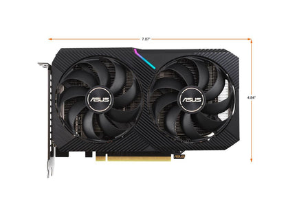 ASUS Dual GeForce RTX 3050 8GB GDDR6 PCI Express 4.0 Video Card DUAL-RTX3050-O8G