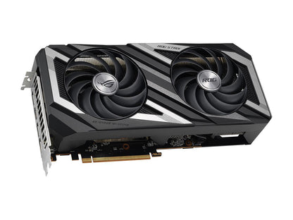 ASUS ROG Strix AMD Radeon RX 6650 XT OC Edition Gaming Graphics Card (AMD RDNA 2, PCIe 4.0, 8GB GDDR6, HDMI 2.1, DisplayPort 1.4a, Axial-tech Fan Design, Super Alloy Power II, GPU Tweak II)