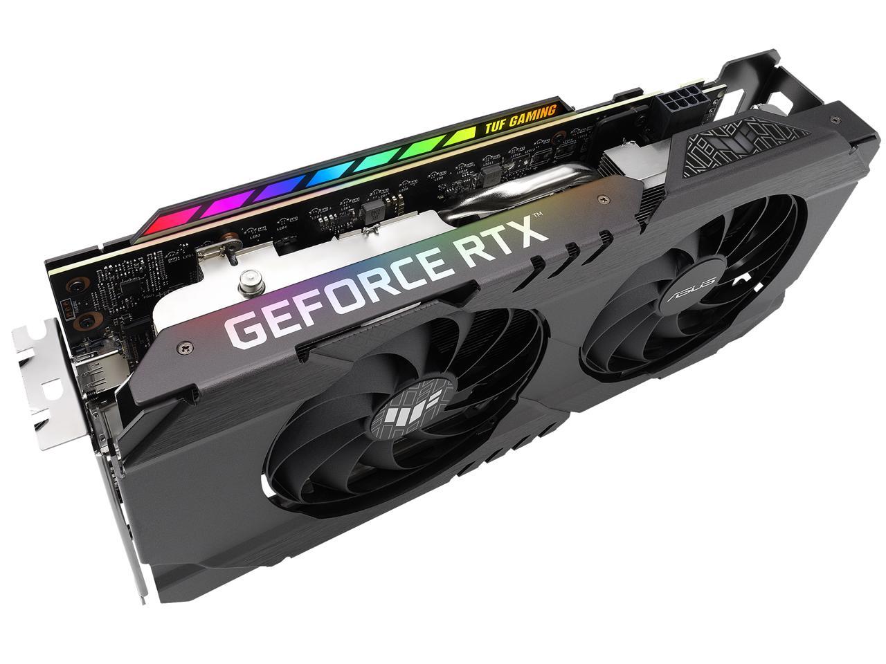 ASUS TUF Gaming OC Edition GeForce RTX 3050 8GB GDDR6 PCI Express 4.0 Video Card TUF-RTX3050-O8G-GAMING