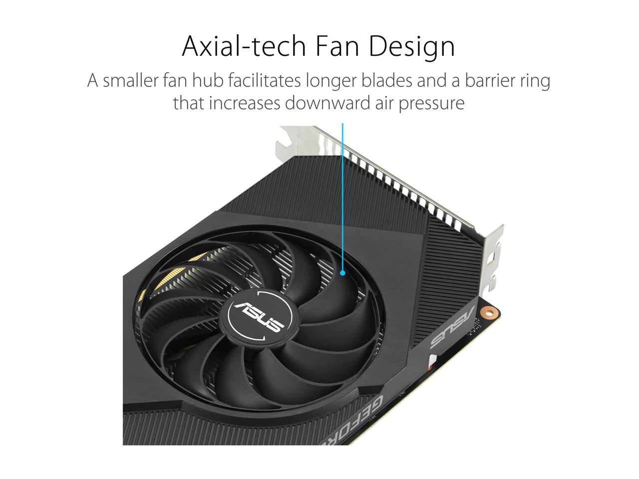 ASUS Phoenix GeForce GTX 1630 4GB GDDR6 PCI Express 3.0 Video Card PH-GTX1630-4G