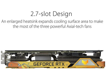 ASUS TUF Gaming GeForce RTX 3060 12GB GDDR6 PCI Express 4.0 ATX Video Card TUF-RTX3060-O12G-DEMONSLAYER