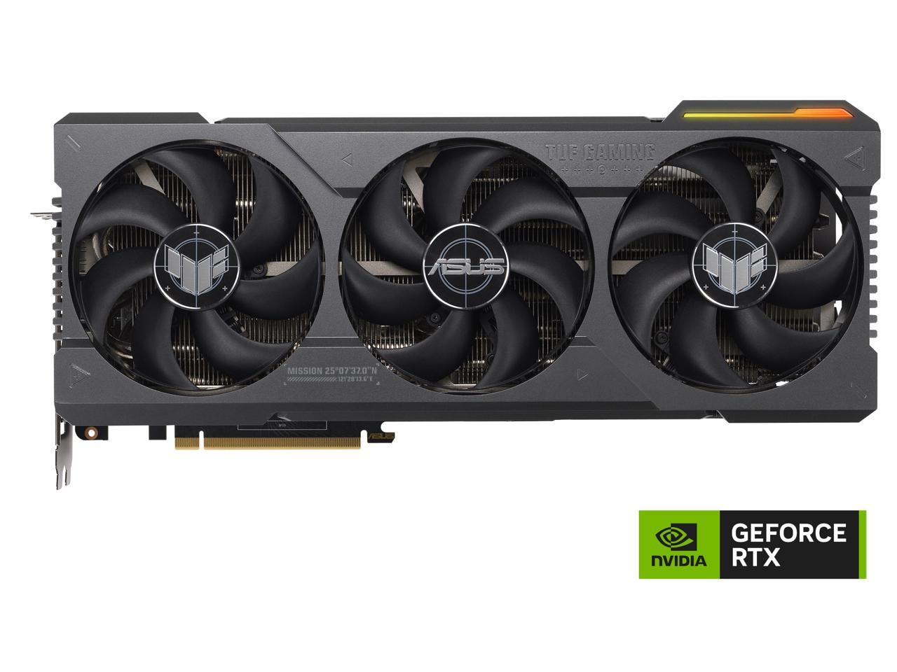 ASUS TUF Gaming GeForce RTX 4090 Gaming Graphics Card (PCIe 4.0, 24GB GDDR6X, HDMI 2.1a, DisplayPort 1.4a) TUF-RTX4090-24G-GAMING
