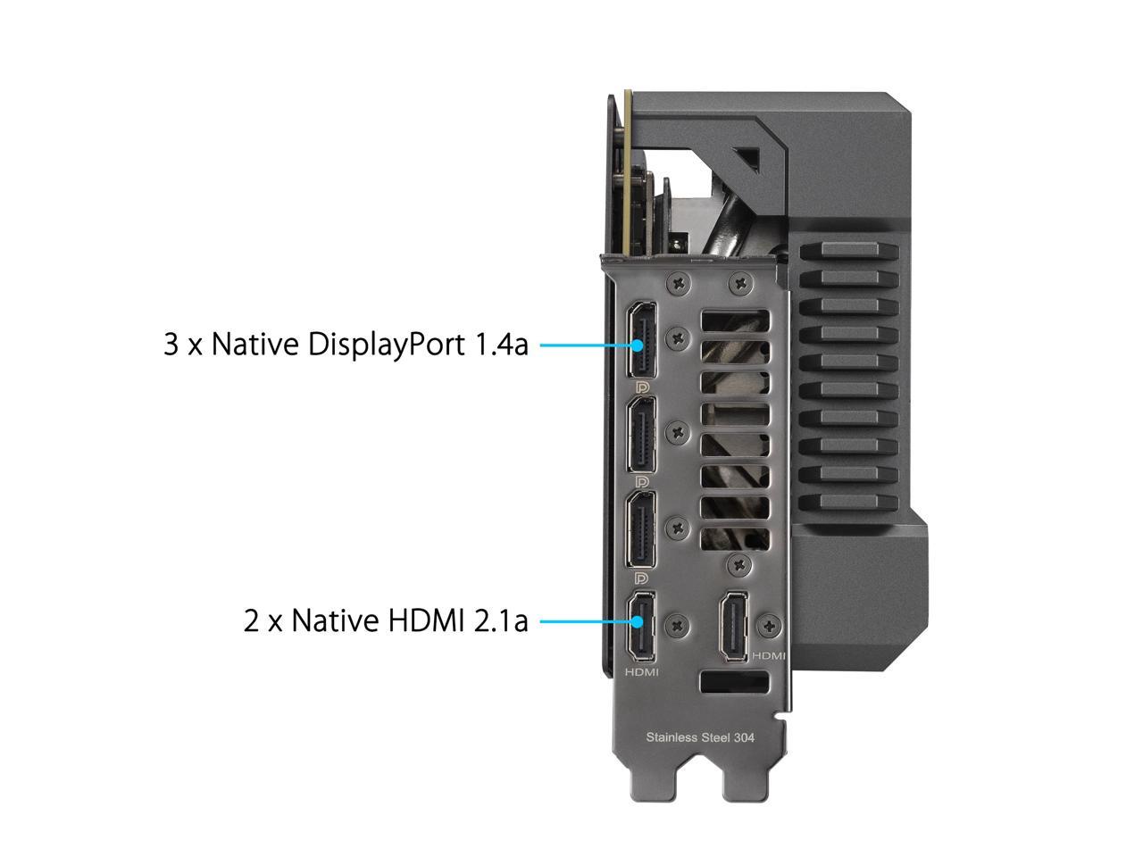 ASUS TUF Gaming GeForce RTX 4090 Gaming Graphics Card (PCIe 4.0, 24GB GDDR6X, HDMI 2.1a, DisplayPort 1.4a) TUF-RTX4090-24G-GAMING