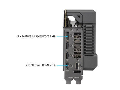 ASUS TUF Gaming GeForce RTX 4090 Gaming Graphics Card (PCIe 4.0, 24GB GDDR6X, HDMI 2.1a, DisplayPort 1.4a) TUF-RTX4090-24G-GAMING