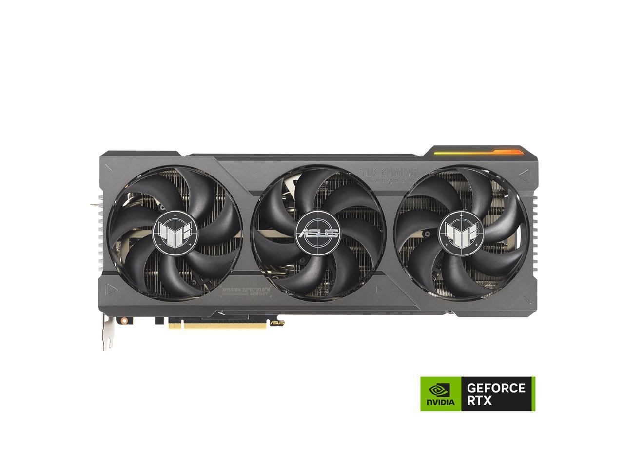 ASUS TUF Gaming GeForce RTX 4080 OC Edition Gaming Graphics Card (PCIe 4.0, 16GB GDDR6X, HDMI 2.1a, DisplayPort 1.4a) TUF-RTX4080-O16G-GAMING
