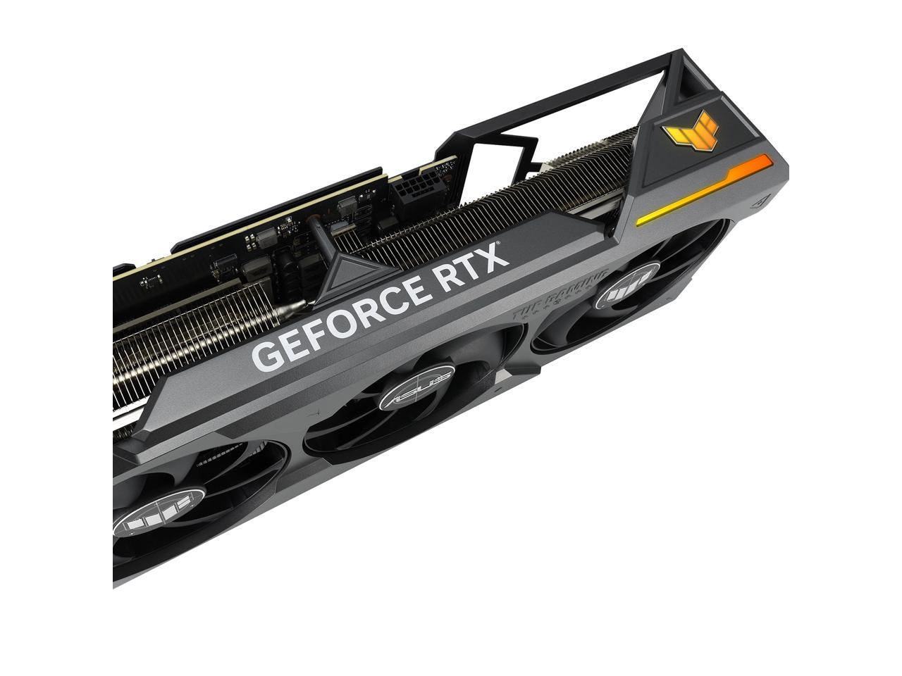ASUS TUF Gaming GeForce RTX 4080 OC Edition Gaming Graphics Card (PCIe 4.0, 16GB GDDR6X, HDMI 2.1a, DisplayPort 1.4a) TUF-RTX4080-O16G-GAMING