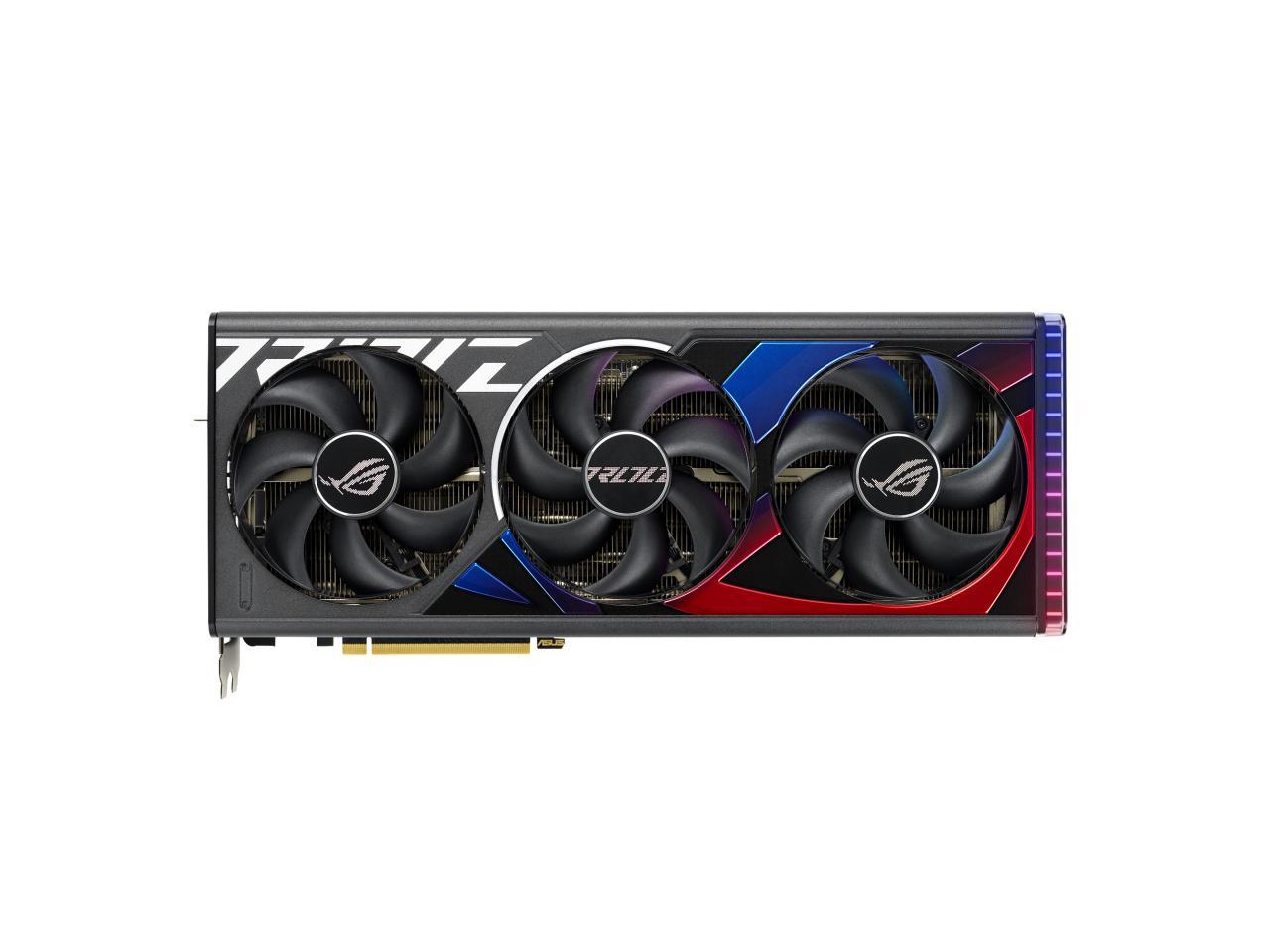 ASUS ROG Strix GeForce RTX 4090 Gaming Graphics Card (PCIe 4.0, 24GB GDDR6X, HDMI 2.1a, DisplayPort 1.4a) ROG-STRIX-RTX4090-24G-GAMING