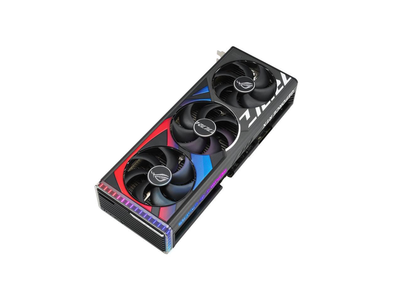 ASUS ROG Strix GeForce RTX 4090 Gaming Graphics Card (PCIe 4.0, 24GB GDDR6X, HDMI 2.1a, DisplayPort 1.4a) ROG-STRIX-RTX4090-24G-GAMING