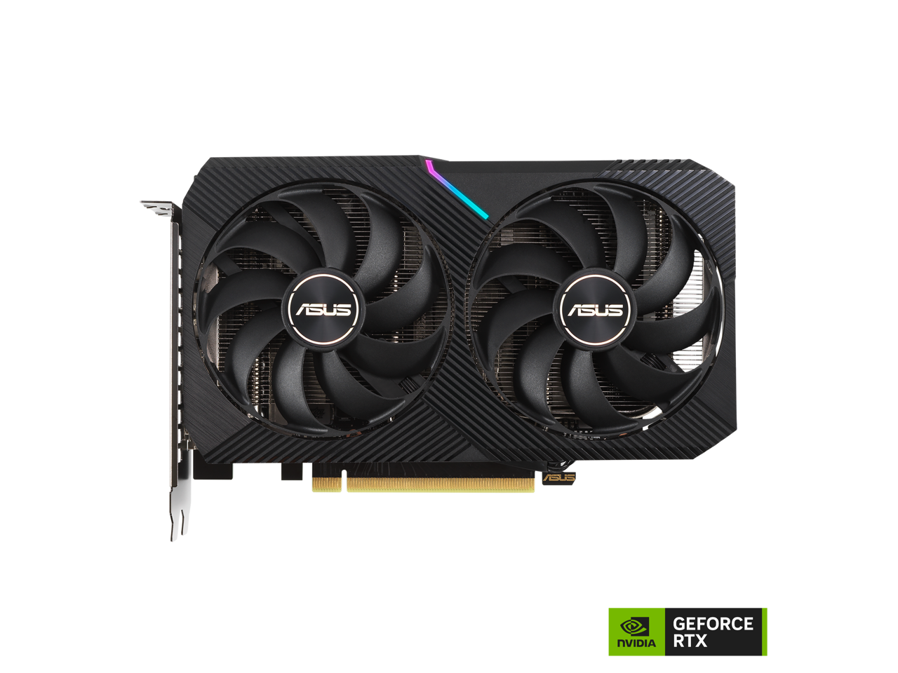 ASUS Dual GeForce RTX 3060 OC Edition 8GB GDDR6 (PCIe 4.0, 8GB GDDR6, HDMI 2.1, DisplayPort 1.4a) DUAL-RTX3060-O8G