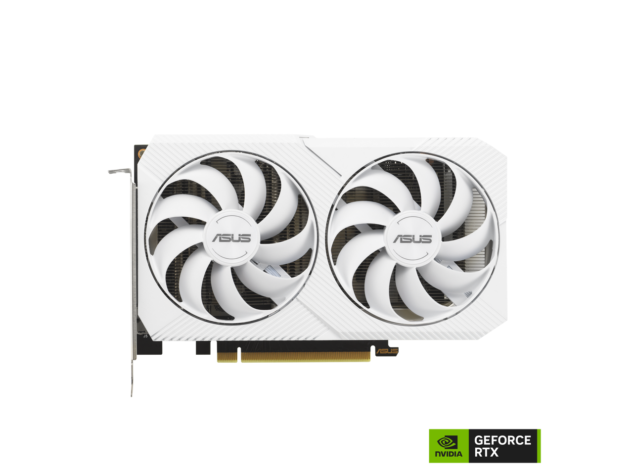 ASUS Dual GeForce RTX 3060 White OC Edition 8GB GDDR6 (PCIe 4.0, 8GB GDDR6, HDMI 2.1, DisplayPort 1.4a) DUAL-RTX3060-O8G-WHITE