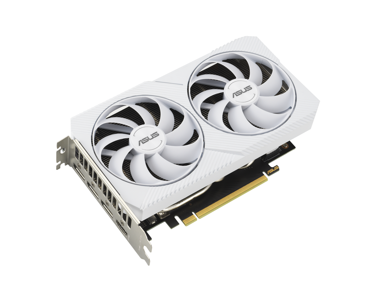 ASUS Dual GeForce RTX 3060 White OC Edition 8GB GDDR6 (PCIe 4.0, 8GB GDDR6, HDMI 2.1, DisplayPort 1.4a) DUAL-RTX3060-O8G-WHITE