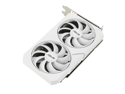 ASUS Dual GeForce RTX 3060 White OC Edition 8GB GDDR6 (PCIe 4.0, 8GB GDDR6, HDMI 2.1, DisplayPort 1.4a) DUAL-RTX3060-O8G-WHITE