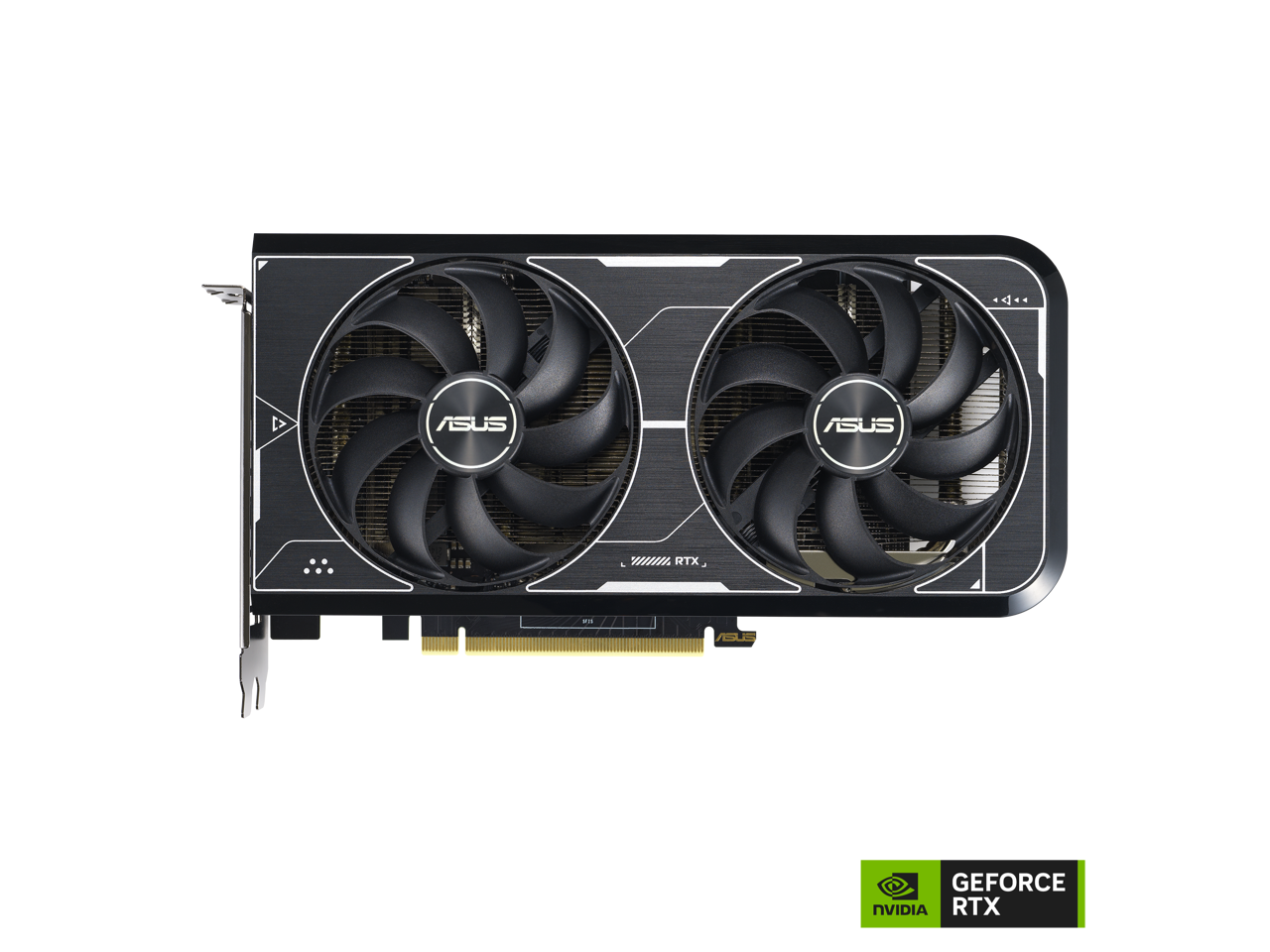ASUS Dual NVIDIA GeForce RTX 3060 Ti OC Edition Graphics Card (PCIe 4.0, 8GB GDDR6X memory, HDMI 2.1, DisplayPort 1.4a, 2-slot design, Axial-tech fan design, 0dB technology) DUAL-RTX3060TI-O8GD6X