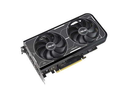 ASUS Dual NVIDIA GeForce RTX 3060 Ti OC Edition Graphics Card (PCIe 4.0, 8GB GDDR6X memory, HDMI 2.1, DisplayPort 1.4a, 2-slot design, Axial-tech fan design, 0dB technology) DUAL-RTX3060TI-O8GD6X