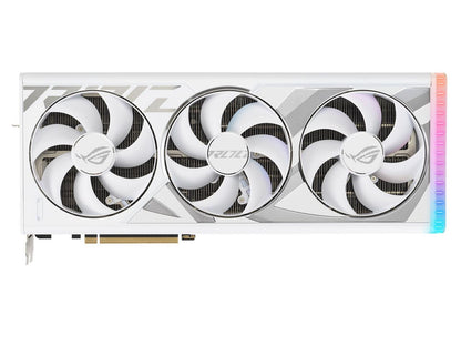 ASUS ROG Strix GeForce RTX 4080 White Edition Gaming Graphics Card (PCIe 4.0, 16GB GDDR6X, HDMI 2.1a, DisplayPort 1.4a) ROG-STRIX-RTX4080-16G-WHITE