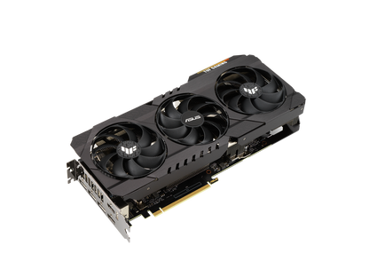 ASUS TUF Gaming NVIDIA GeForce RTX 3060 Ti OC Edition Graphics Card (PCIe 4.0, 8GB GDDR6X, HDMI 2.1, DisplayPort 1.4a, Dual Ball Fan Bearings, Military-grade Certification, GPU Tweak III)