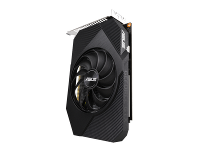 ASUS Phoenix NVIDIA GeForce GTX 1650 OC Edition Gaming Graphics Card (PCIe 3.0, 4GB GDDR6 memory, HDMI 2.0b, DisplayPort 1.4a, DVI-D, Dual ball fan bearings, Auto-Extreme) PH-GTX1650-O4GD6-P-V2