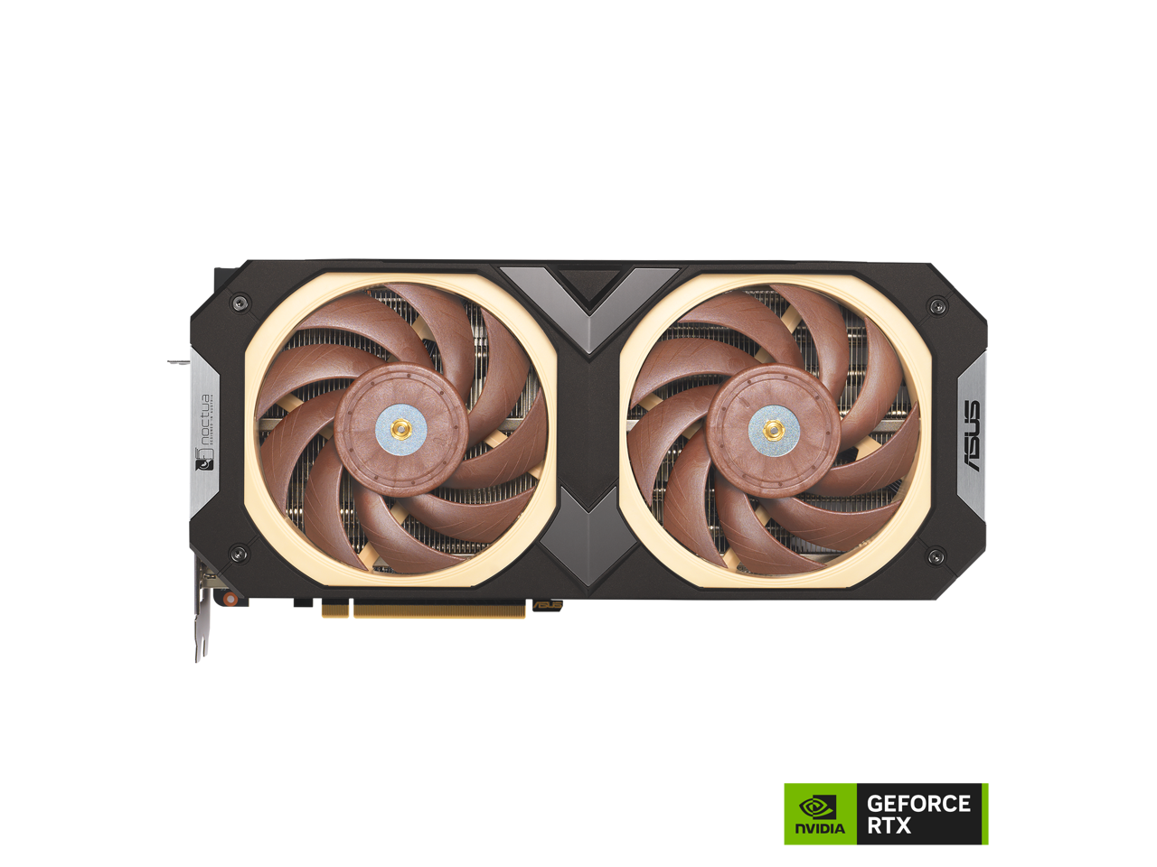 ASUS GeForce RTX 4080 16GB GDDR6X Noctua OC Edition (PCIe 4.0, 16GB GDDR6X, DLSS 3, HDMI 2.1a, DisplayPort 1.4a, Noctua NF-A12x25 PWM fans, optimized vapor chamber, GPU Tweak III) RTX4080-O16G-NOCTUA