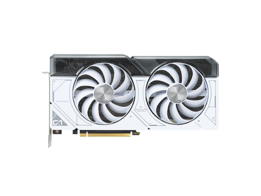 ASUS Dual GeForce RTX 4070 White OC Edition 12GB GDDR6X (PCIe 4.0, 12GB GDDR6X, DLSS 3, HDMI 2.1, DisplayPort 1.4a, 2.56-slot design, Axial-tech fan design, 0dB technology) DUAL-RTX4070-O12G-WHITE