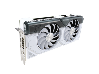 ASUS Dual GeForce RTX 4070 White OC Edition 12GB GDDR6X (PCIe 4.0, 12GB GDDR6X, DLSS 3, HDMI 2.1, DisplayPort 1.4a, 2.56-slot design, Axial-tech fan design, 0dB technology) DUAL-RTX4070-O12G-WHITE