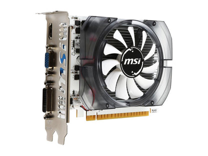 MSI GeForce GT 730 DirectX 12 N730-2GD3V3 2GB 128-Bit DDR3 PCI Express 2.0 x16 HDCP Ready ATX Video Card