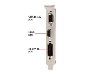MSI GeForce GT 710 DirectX 12 GT 710 1GD3H LPV1 1GB 64-Bit DDR3 PCI Express 2.0 x8 HDCP Ready Low Profile Video Card