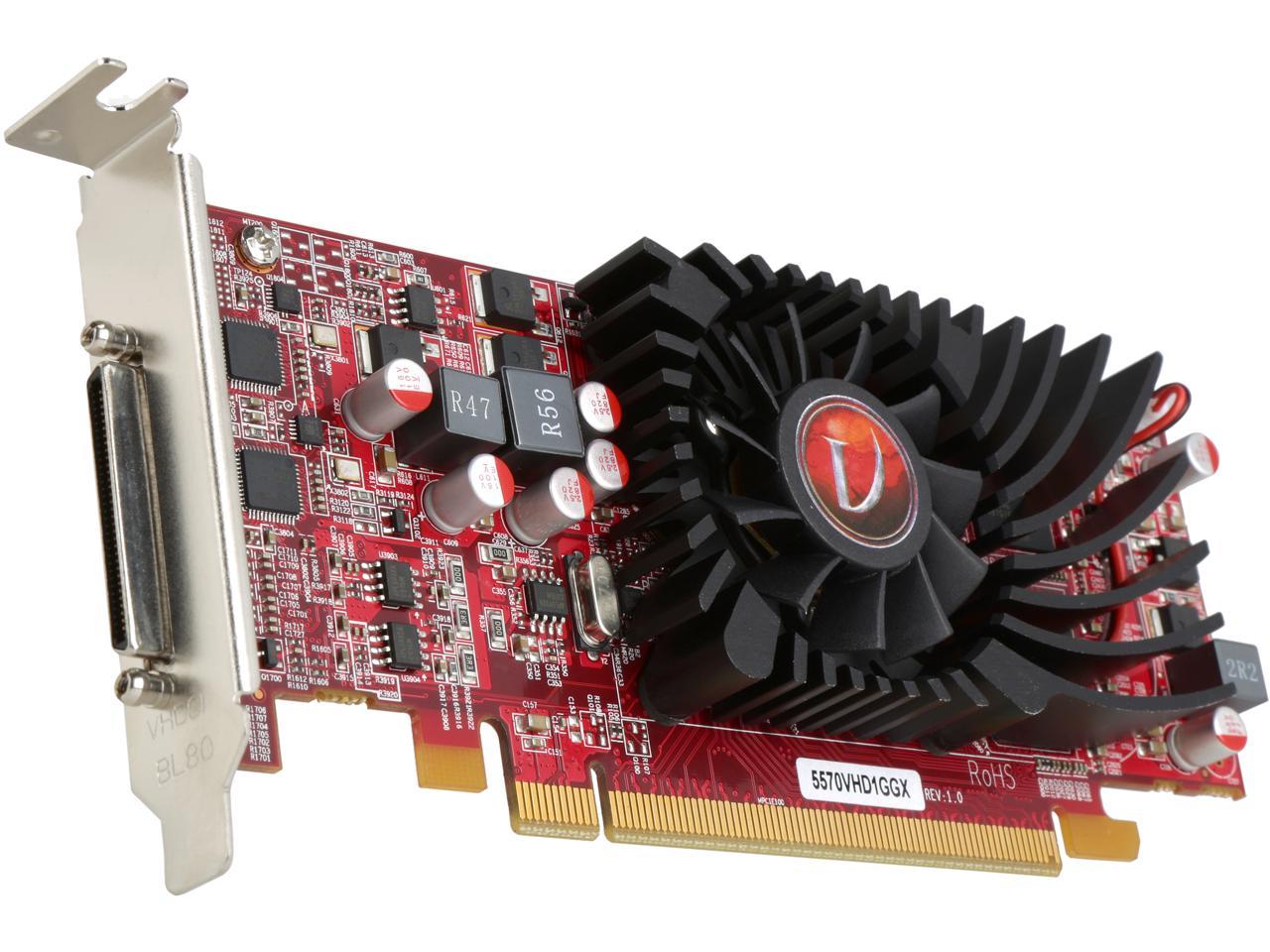 VisionTek Radeon HD 5570 1GB DDR3 PCI Express 2.0 x16 Small Form Factor (SFF) Video Cards 900901