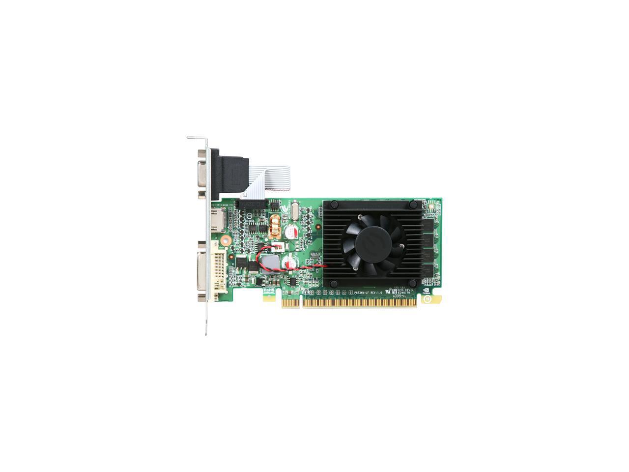EVGA 200 GeForce 210 DirectX 10.1 01G-P3-1312-LR 1GB 64-Bit DDR3 PCI Express 2.0 x16 HDCP Ready Low Profile Video Card