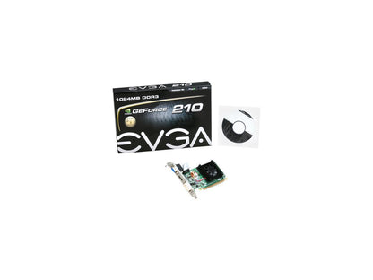 EVGA 200 GeForce 210 DirectX 10.1 01G-P3-1312-LR 1GB 64-Bit DDR3 PCI Express 2.0 x16 HDCP Ready Low Profile Video Card