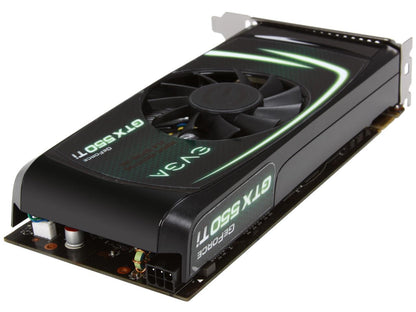 EVGA 01G-P3-1556-KR GeForce GTX 550 Ti (Fermi) FPB 1GB 192-bit GDDR5 PCI Express 2.0 x16 HDCP Ready SLI Support Video Card