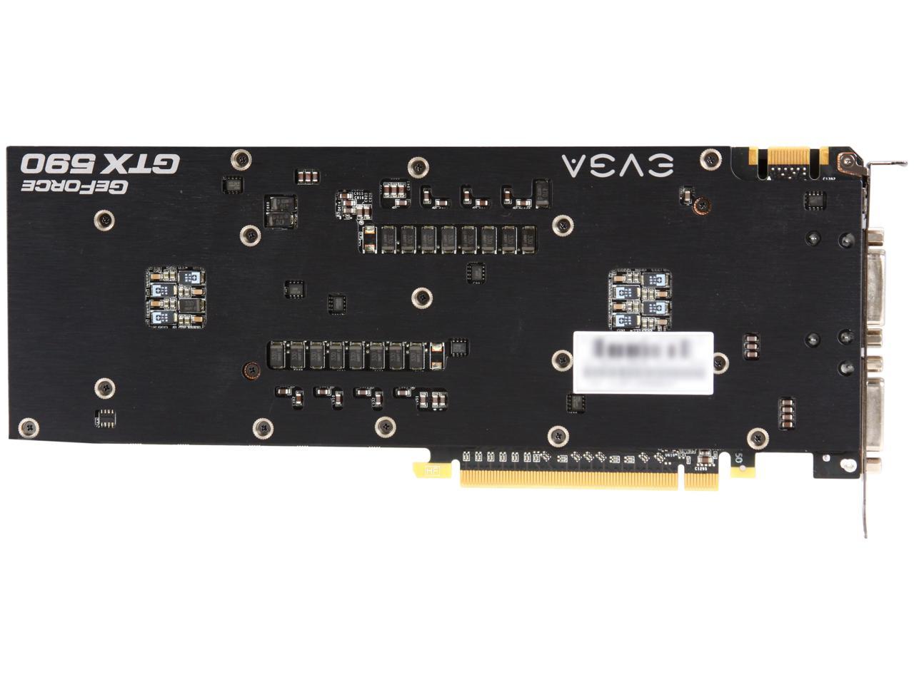 EVGA GTX 590 CLASSIFIED Limited Edition 3GB 768-bit GDDR5 PCI express 2.0 x16, 3xDual-Link DVI, DisplayPort, HDCP Ready, QUAD SLI Ready, PhysX, 3D Vision Surround Support Video Card, 03G-P3-1598-AR