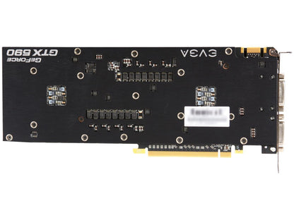 EVGA GTX 590 CLASSIFIED Limited Edition 3GB 768-bit GDDR5 PCI express 2.0 x16, 3xDual-Link DVI, DisplayPort, HDCP Ready, QUAD SLI Ready, PhysX, 3D Vision Surround Support Video Card, 03G-P3-1598-AR