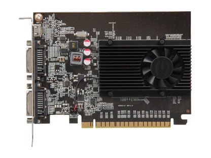 EVGA GeForce GT 520 (Fermi) DirectX 12 (feature level 11_0) 01G-P3-1526-KR 1GB 64-Bit DDR3 PCI Express 2.0 x16 HDCP Ready Video Card