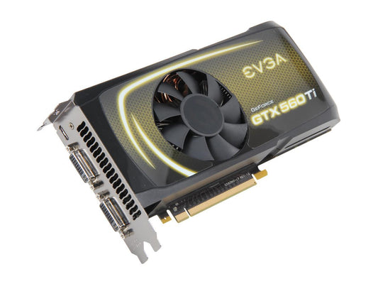 EVGA SuperClocked 01G-P3-1563-RX GeForce GTX 560 Ti (Fermi) 1GB 256-bit GDDR5 PCI Express 2.0 x16 HDCP Ready SLI Support Video Card