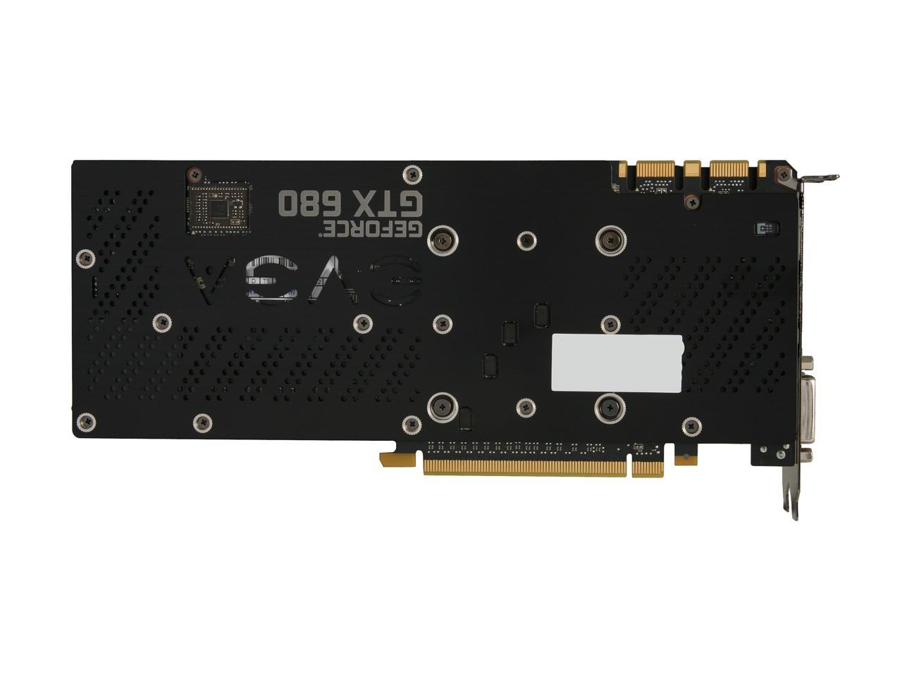 EVGA 02G-P4-2685-KR GeForce GTX 680 SC Signature+ w/Backplate 2GB 256-bit GDDR5 PCI Express 3.0 x16 HDCP Ready SLI Support Video Card
