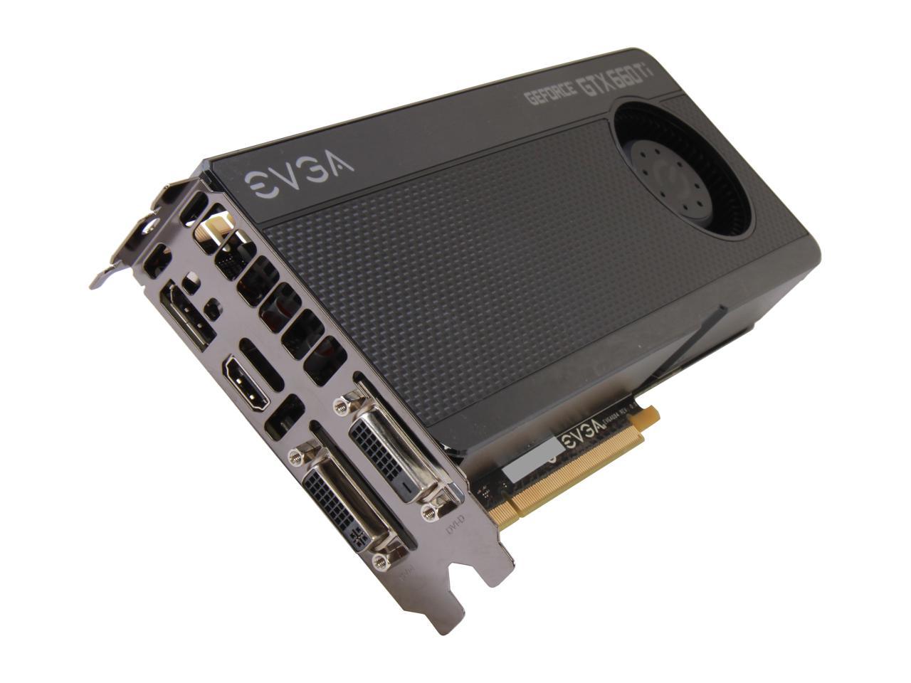 EVGA SuperClocked+ 03G-P4-3663-KR GeForce GTX 660 Ti 3GB 192-bit GDDR5 PCI Express 3.0 x16 HDCP Ready SLI Support Video Card