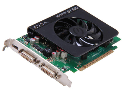 EVGA GeForce GT 630 DirectX 11 01G-P3-2631-RX 1GB 128-Bit DDR3 PCI Express 2.0 x16 HDCP Ready Video Card